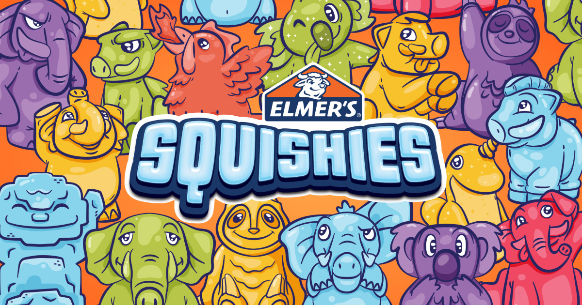 Elmer's® Expands Squishies Collection to Include Glow in the Dark